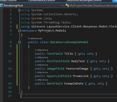 Sitecore Rendering 1
